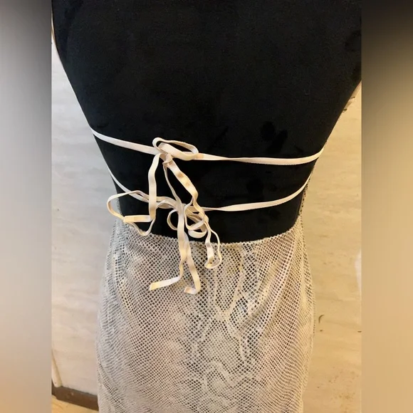 Urban Outfitters Backless Snake Print Mini Dress - Picture 6 of 9